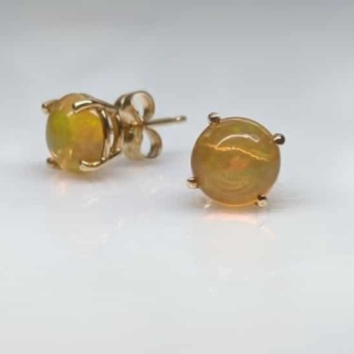 E705 - Opal Stud Earrings