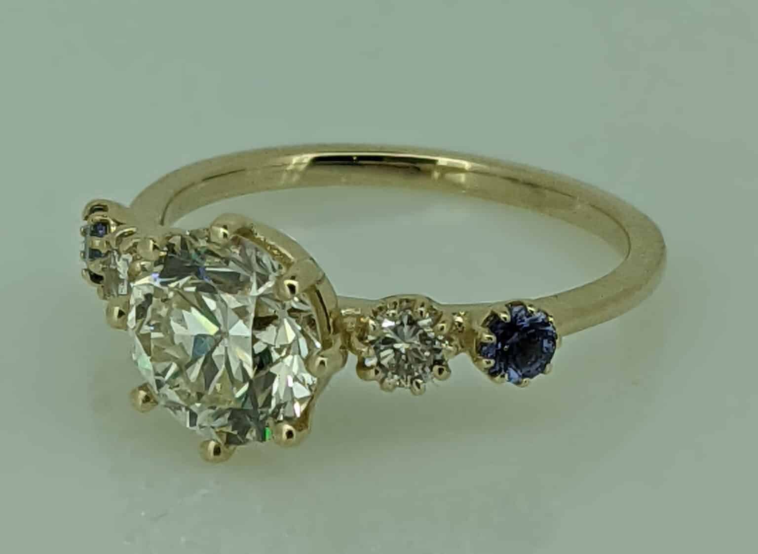 Unique Rings By A Talented Jewelry Designer, Custom Diamond Rings ...